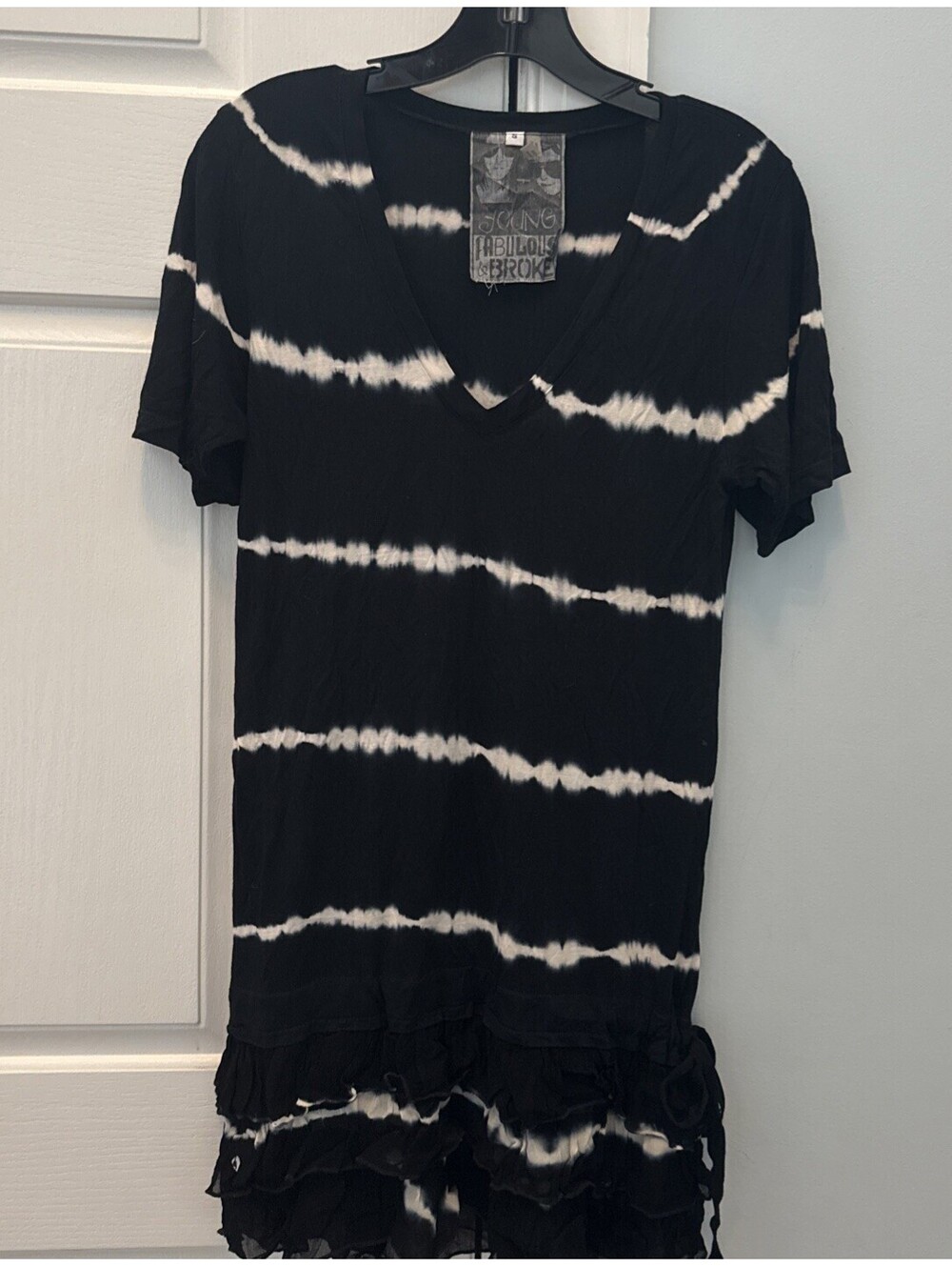 Young Fabulous & Broke Women’s Tie Dye T Shirt Dress Size S